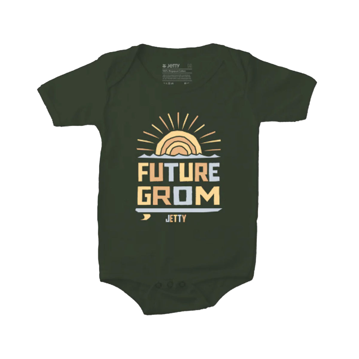 Jetty Future Grom Youth Toddler Bodysuit - Forest Green