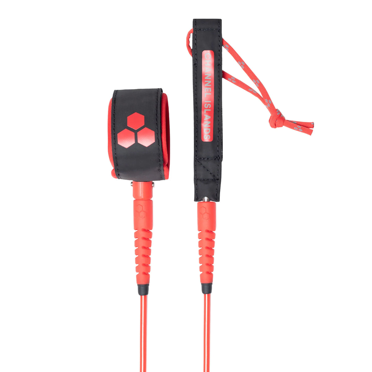 Channel Islands Round Cord Everyday 8' Surfboard Leash - Fire Castle