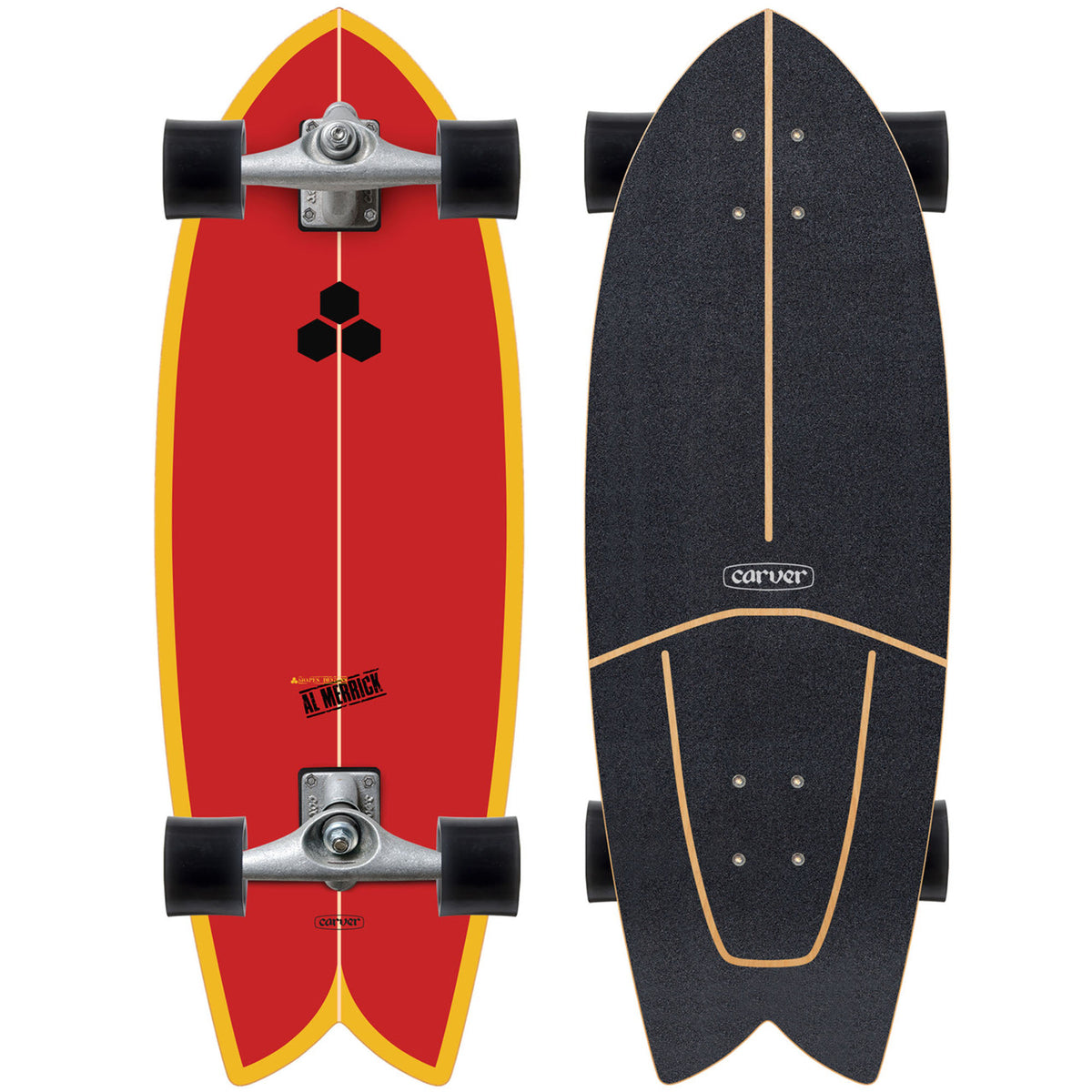 Carver CX Raw CI Fish 29.25" Surfskate Complete