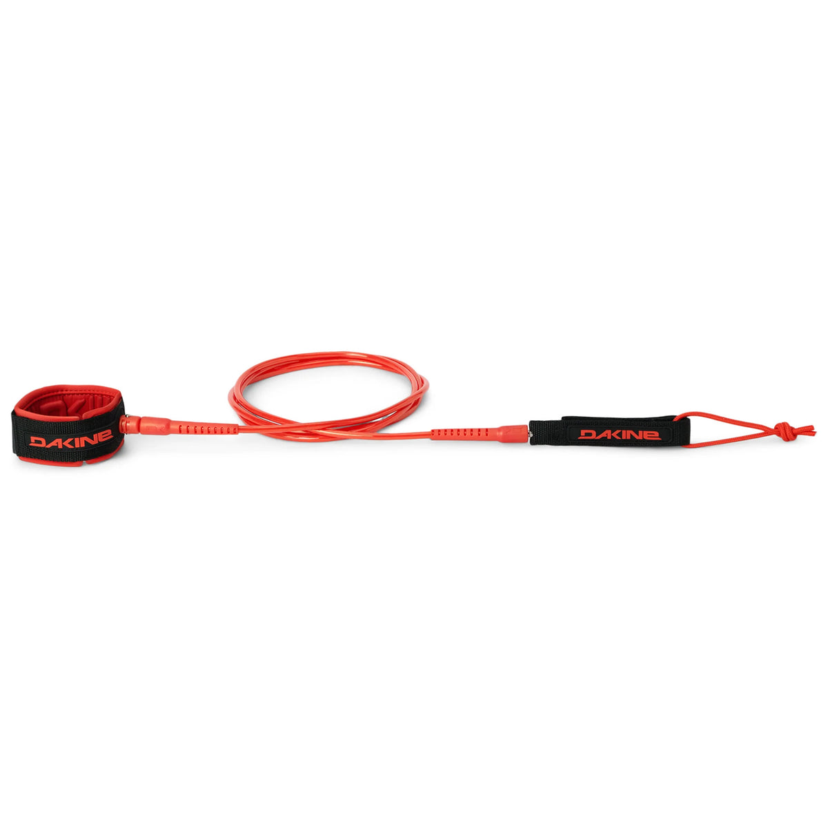 Dakine Kainui Team Surfboard Leash - 7' x 1/4"/Flame Scarlet