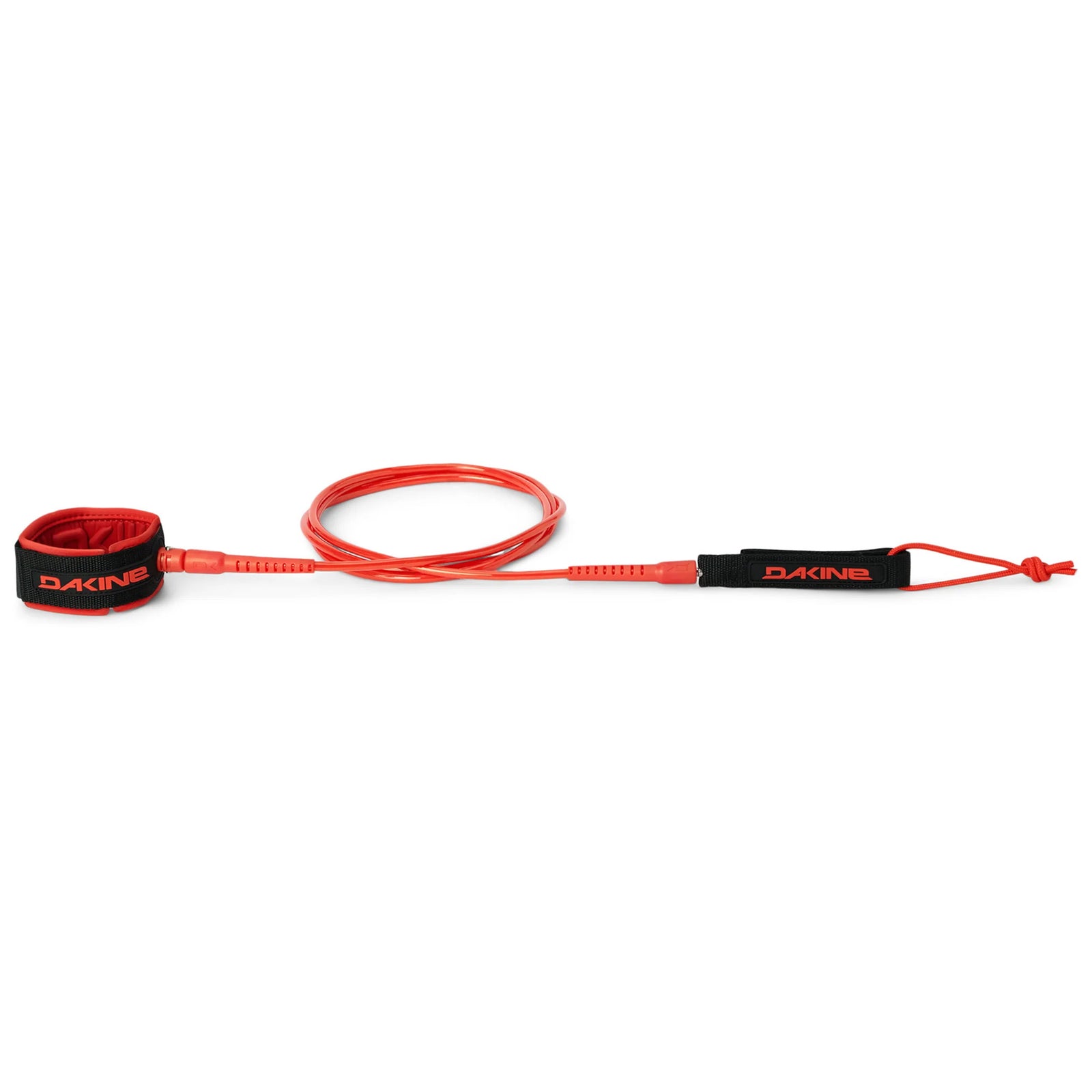 Dakine Kainui Team Surfboard Leash - 7' x 1/4"/Flame Scarlet