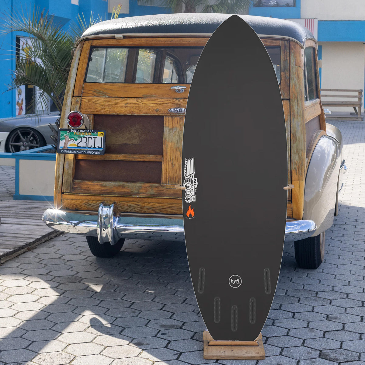 JS Flame Fish HYFI 3.0 5'7 Surfboard - Futures