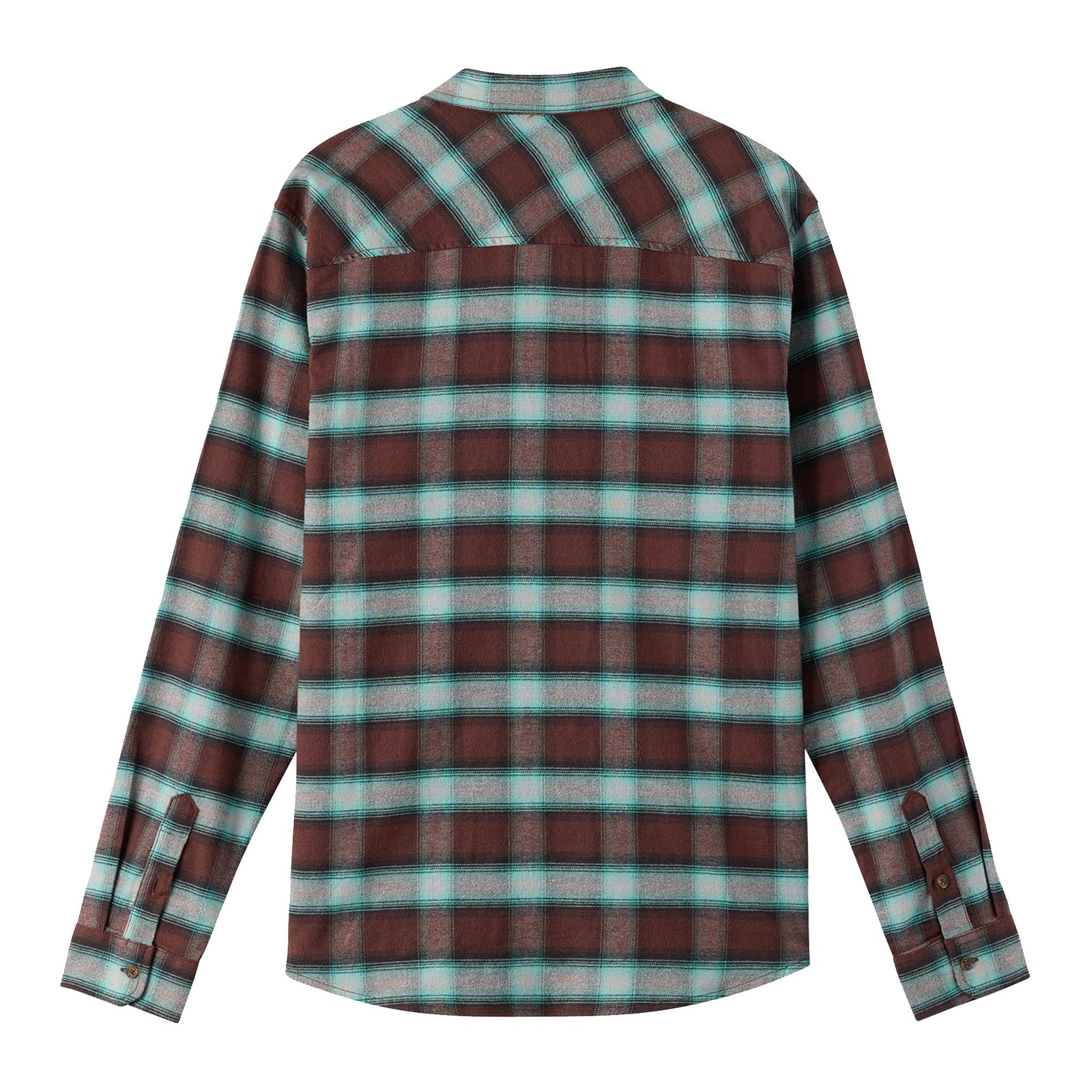 O'Neill Coastline Flannel Men's L/S Flannel - Chocolate