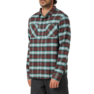 O'Neill Coastline Flannel Men's L/S Flannel - Chocolate