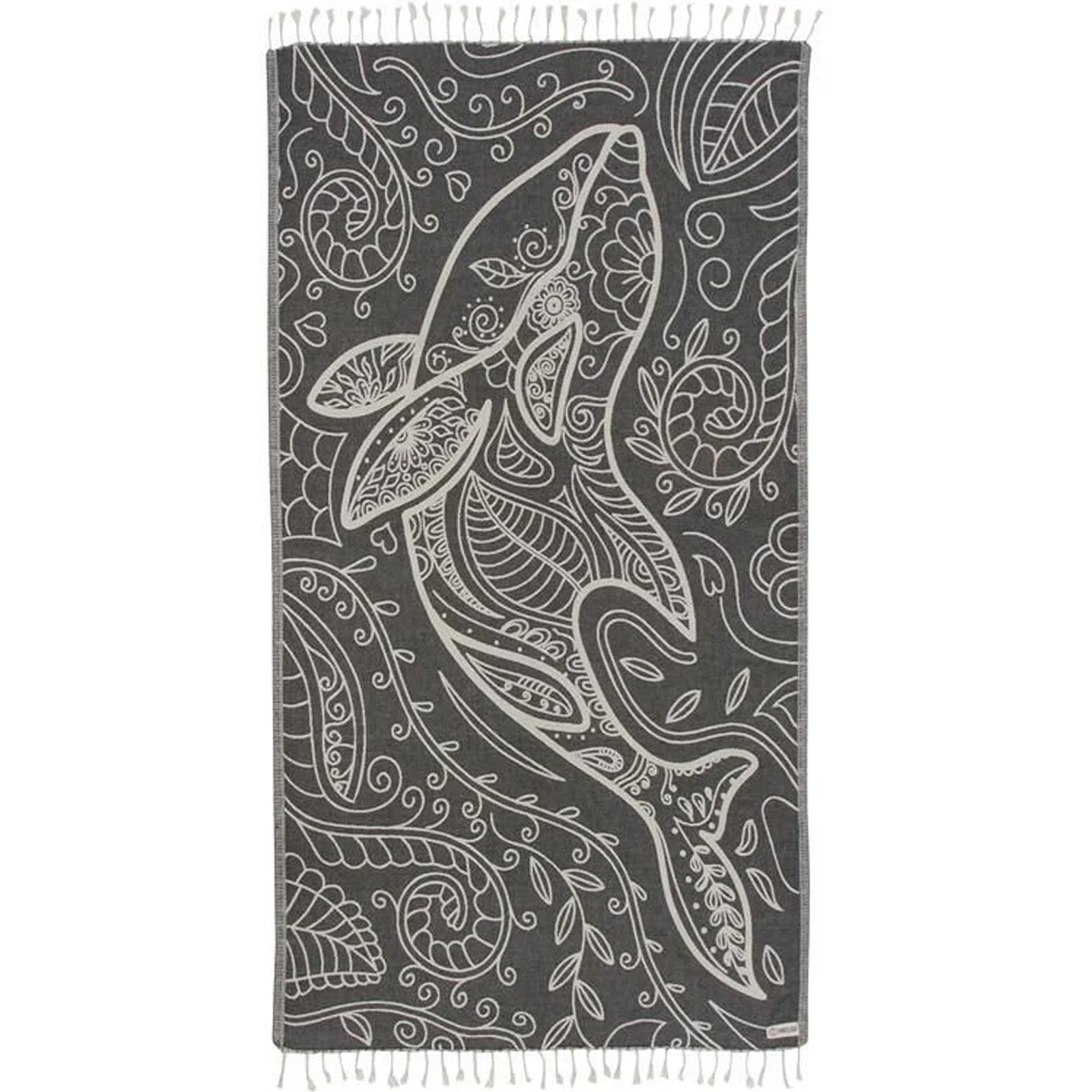 Sand Cloud Towel - Floral Dolphins