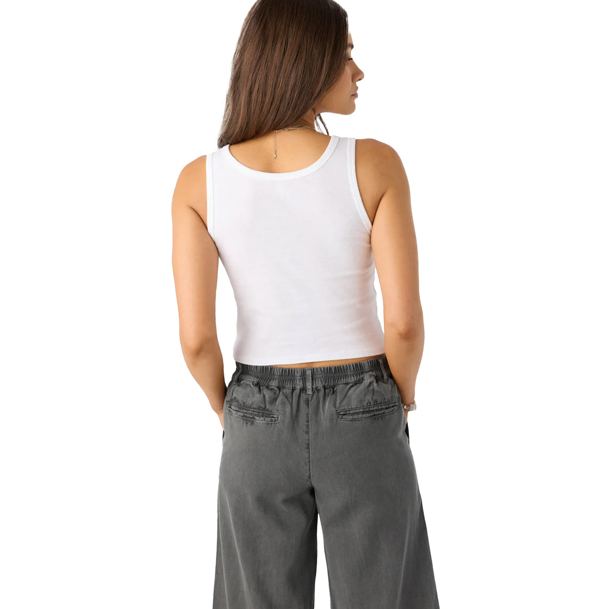 O'Neill Flora Flora Women's Tank Top - White