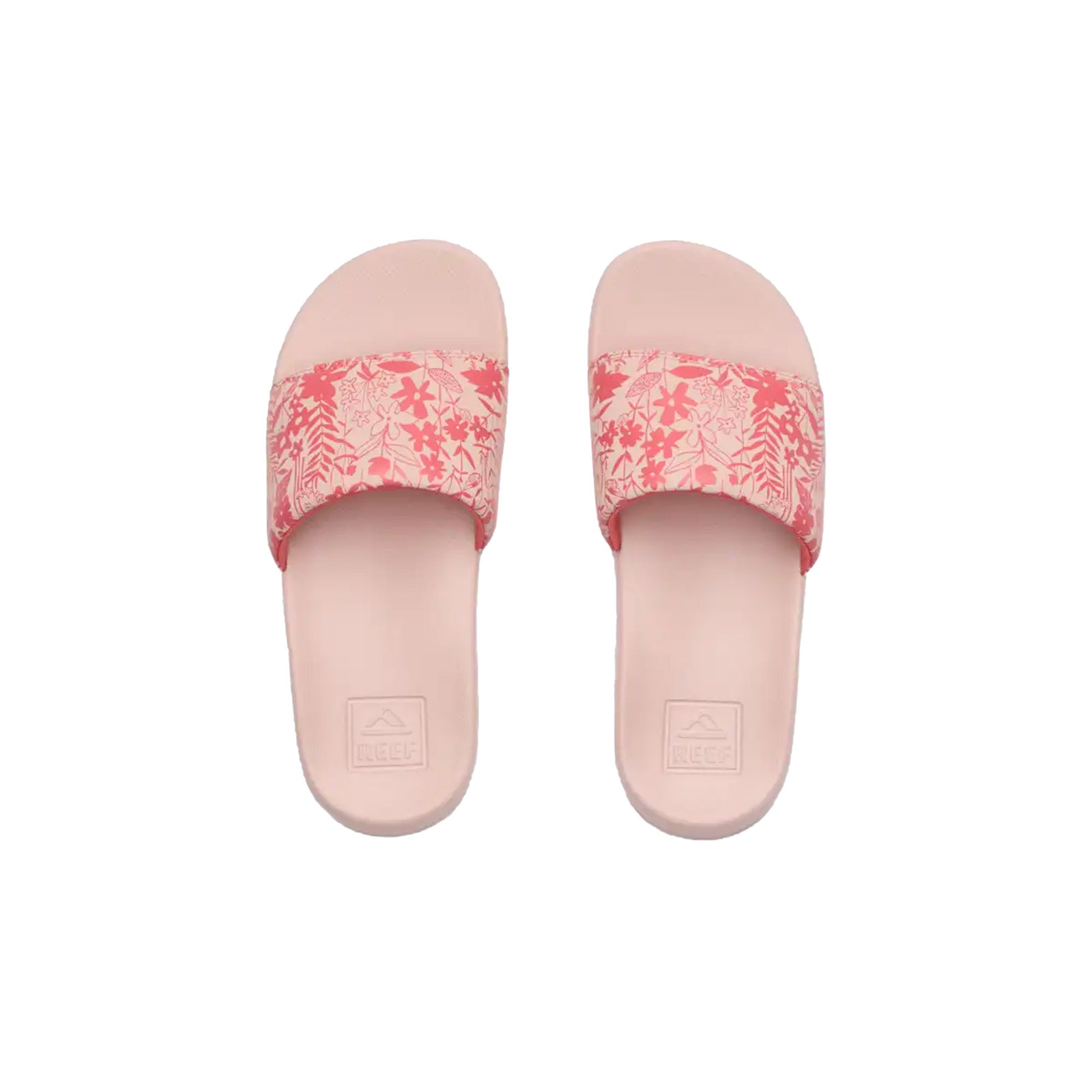 Reef One Slide Youth Boy's Sandals - Flower Field