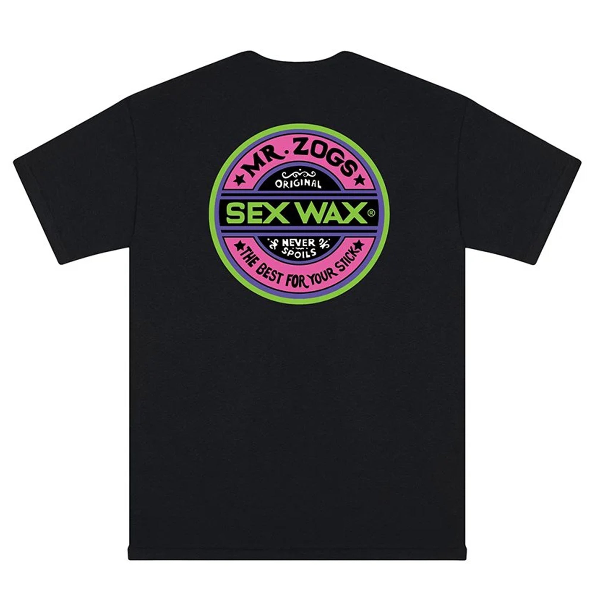 Sex Wax Fluoro Men's S/S T-Shirt - Black