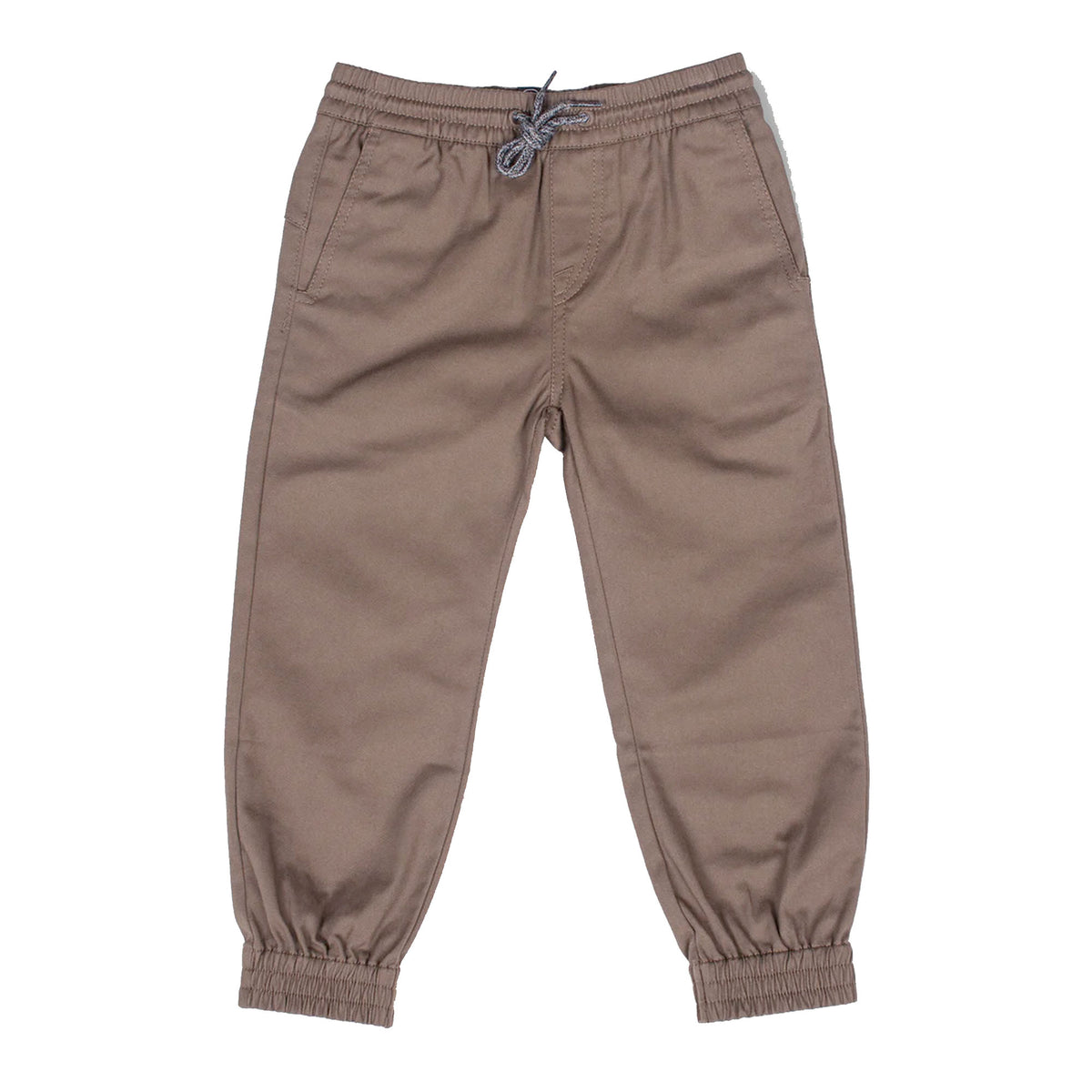 Volcom Frickin Slim Youth Boy's Jogger Pants - Tan