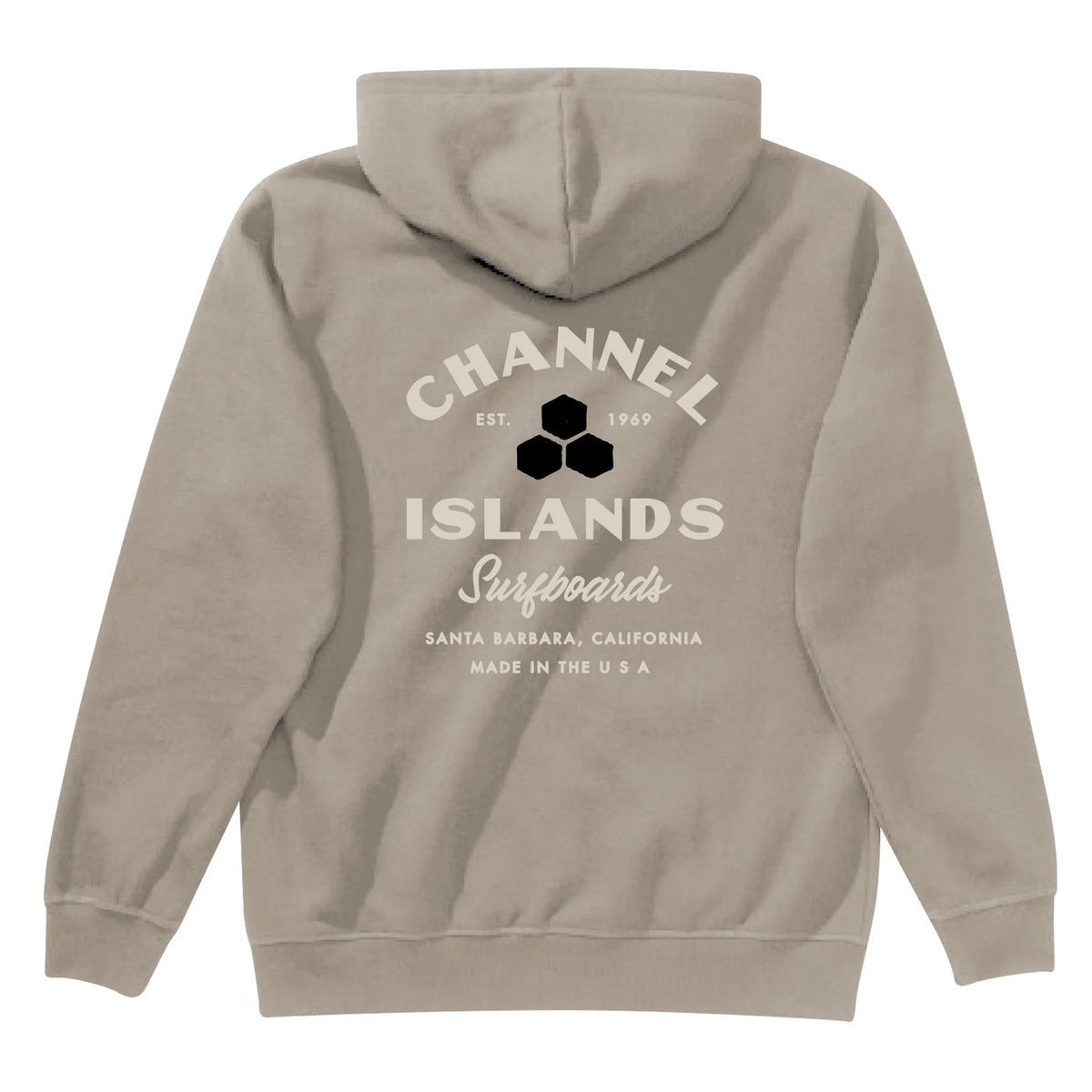 Channel Islands Breeze Men's L/S Hoodie - Fog