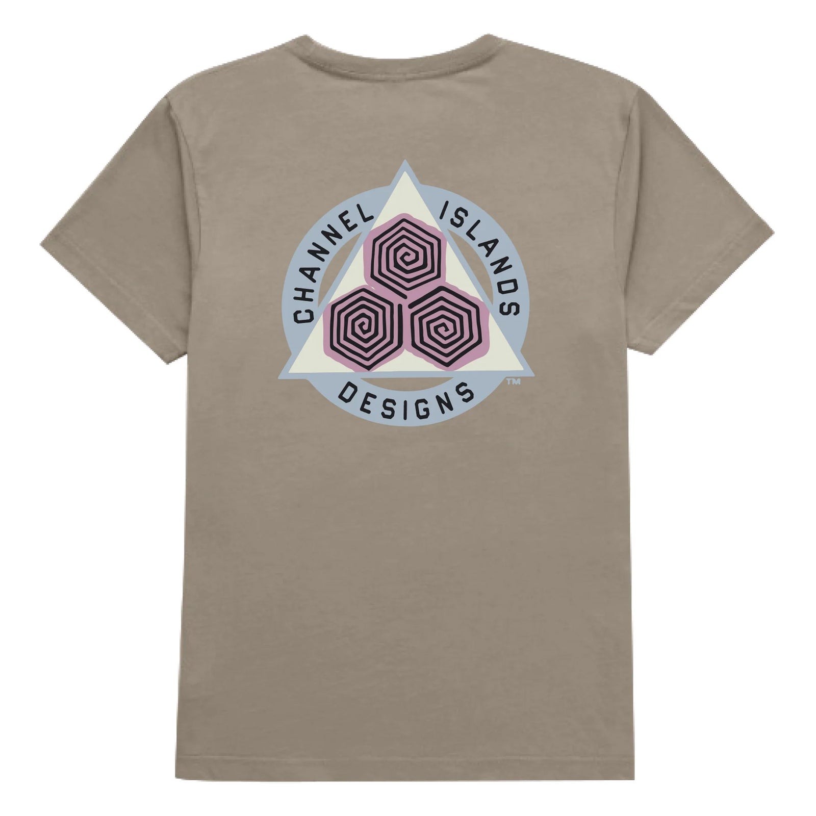 Channel Islands Diamond Men's S/S T-Shirt - Fog