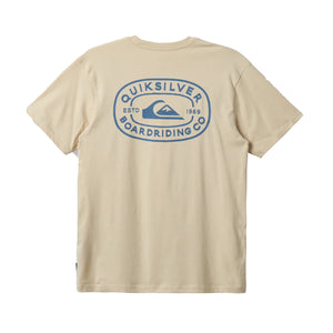Quiksilver Western Lock Men's S/S T-Shirt - Fog