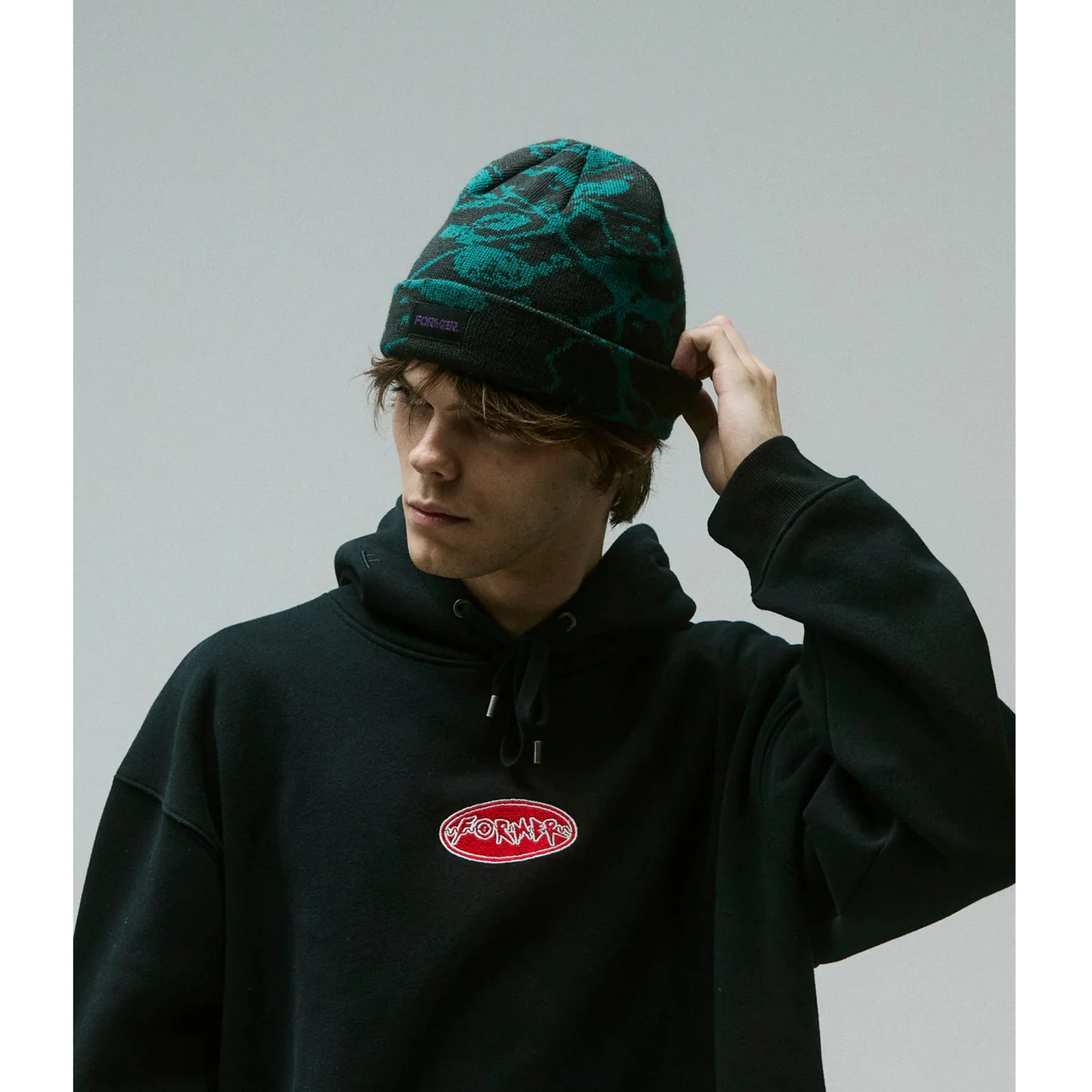 Former Global Mind Men's Beanie - Petrol