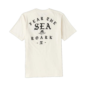 Roark Fear Of The Sea Men's S/S T-Shirt - Off White