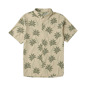 Roark Bless Up Breathable Stretch Men's Dess Shirt - Fossil Print