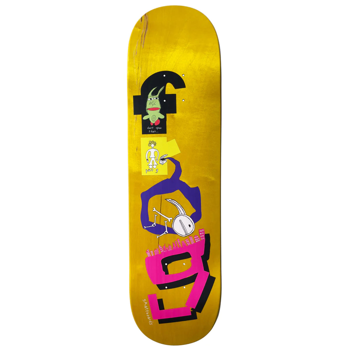 Frog Skateboard Unleashed 8.38" Skateboard Deck