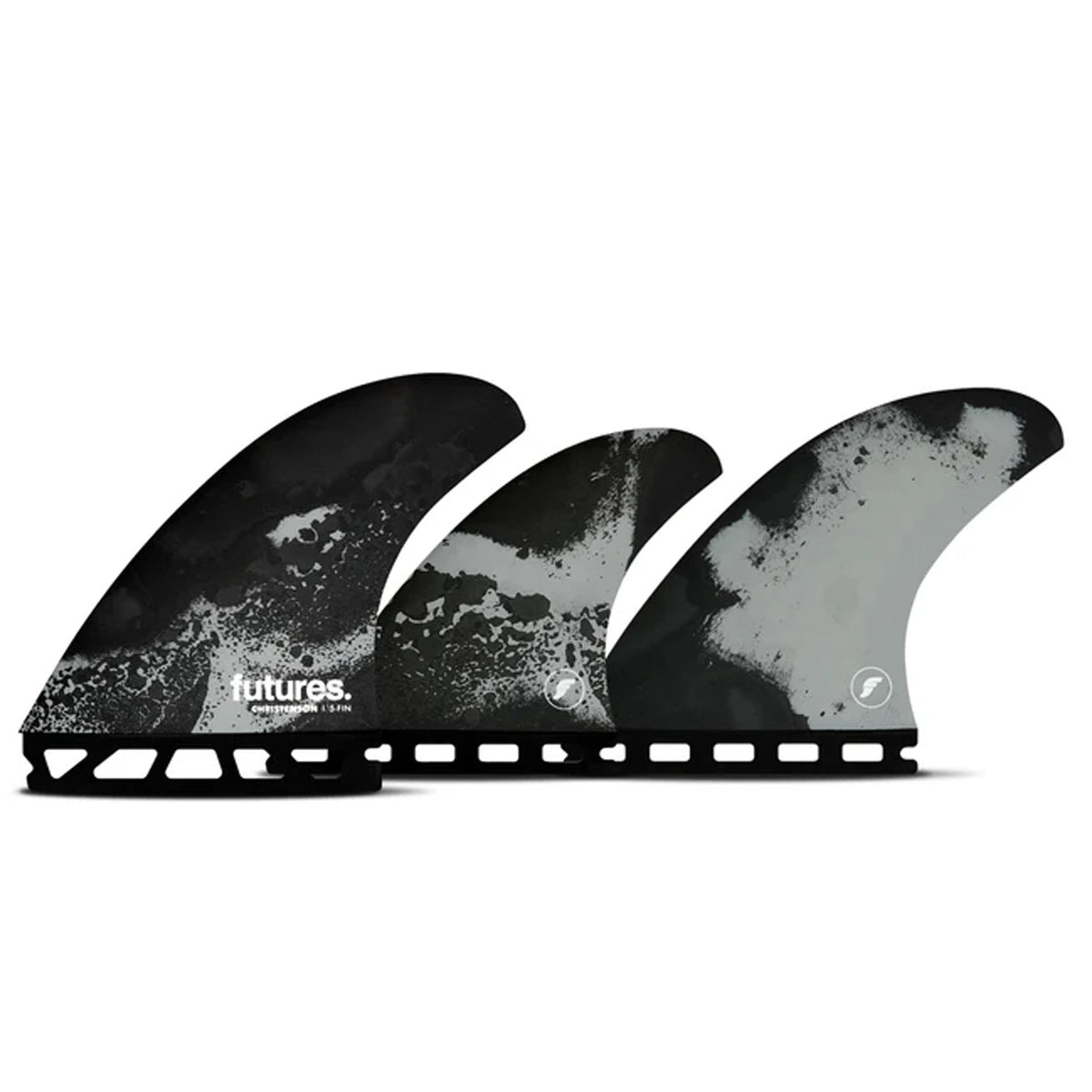 Futures Christenson Pivot 5-Fin Set - Medium/Grey