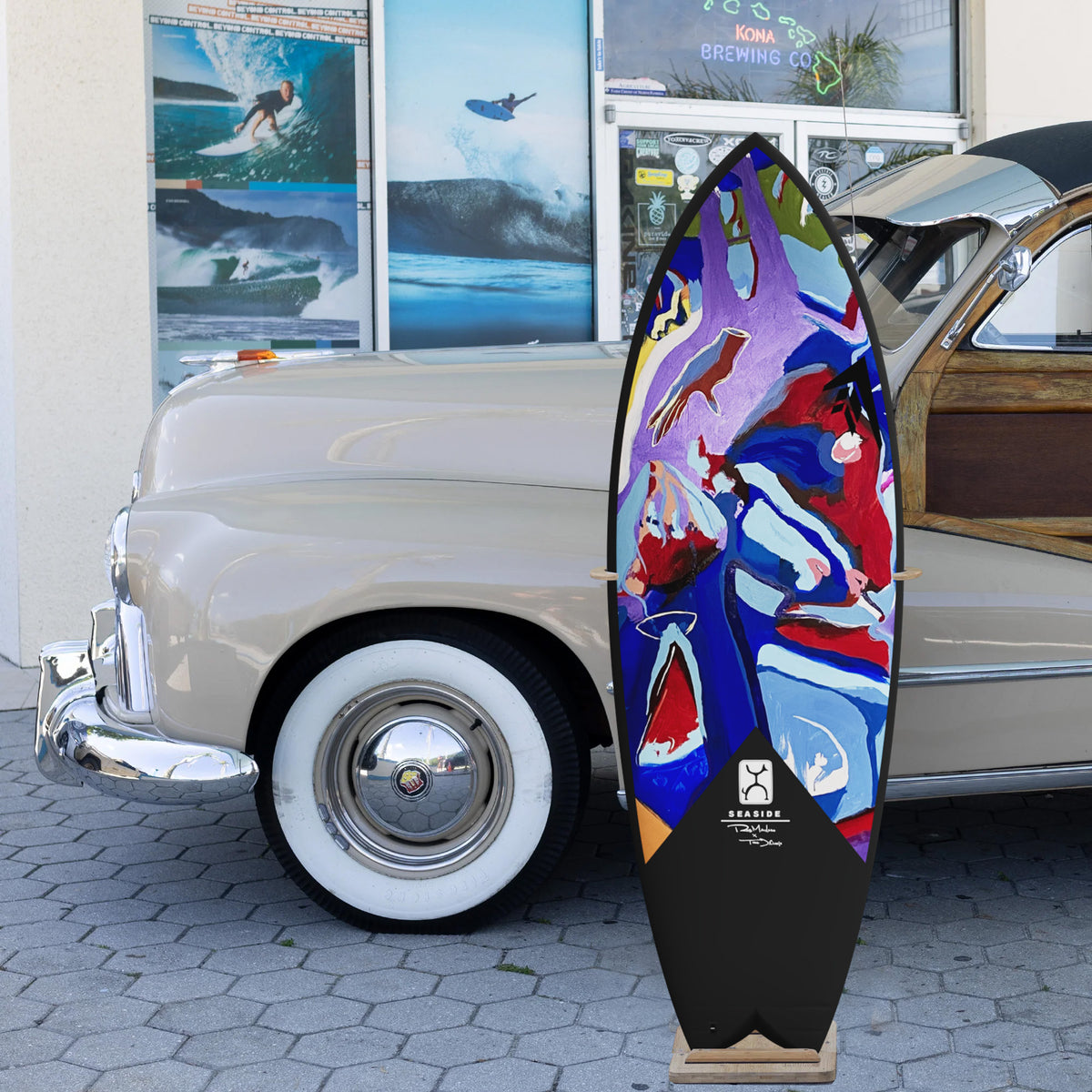 Firewire Seaside Gallery Limited Edition Carbon 5'7 Surfboard - Futures