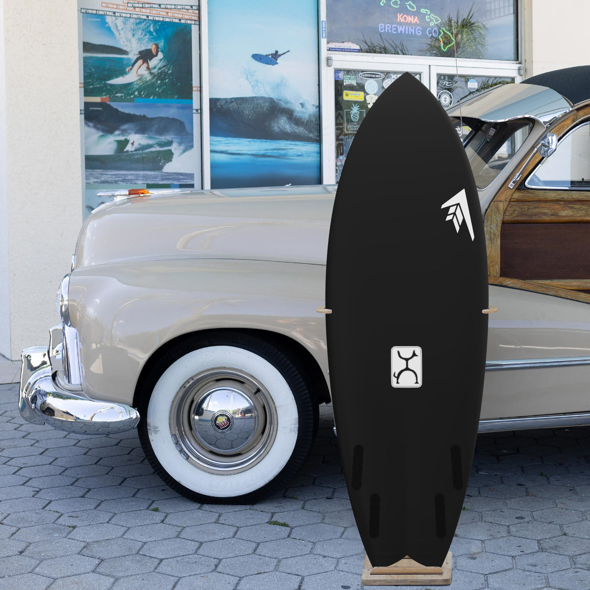 Firewire Seaside Gallery Limited Edition Carbon 5'7 Surfboard - Futures
