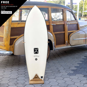Firewire Too Fish Helium 5'5 Surfboard - Futures