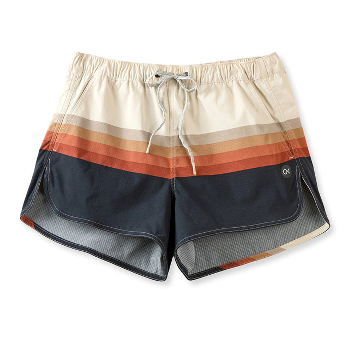 Outerknown Zuma Volley Women's Boardshorts - OK Sundown Rainbow