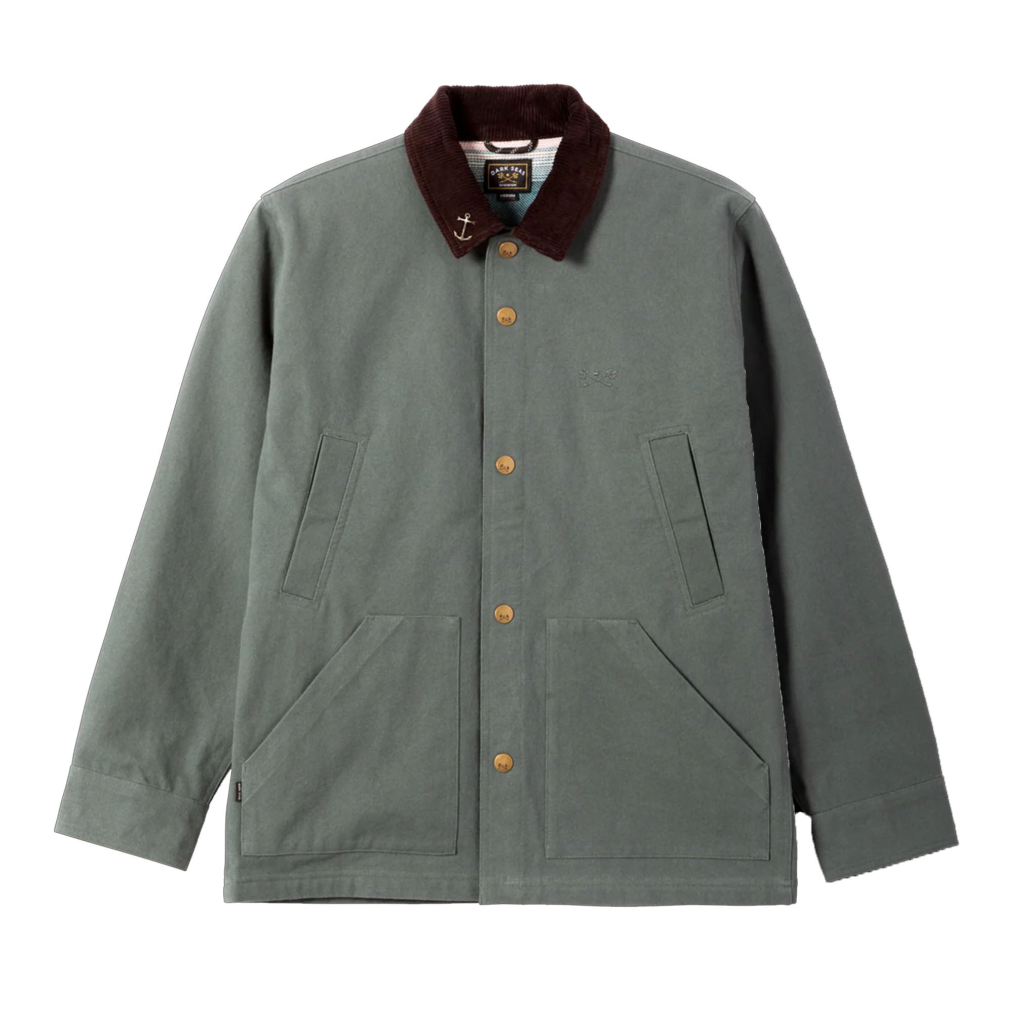 Dark Seas Wrightwood Men's L/S Jacket - Green