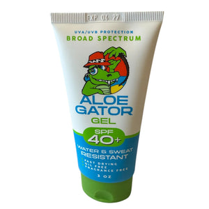 Aloe Gator SPF 40+ Gel - 4oz