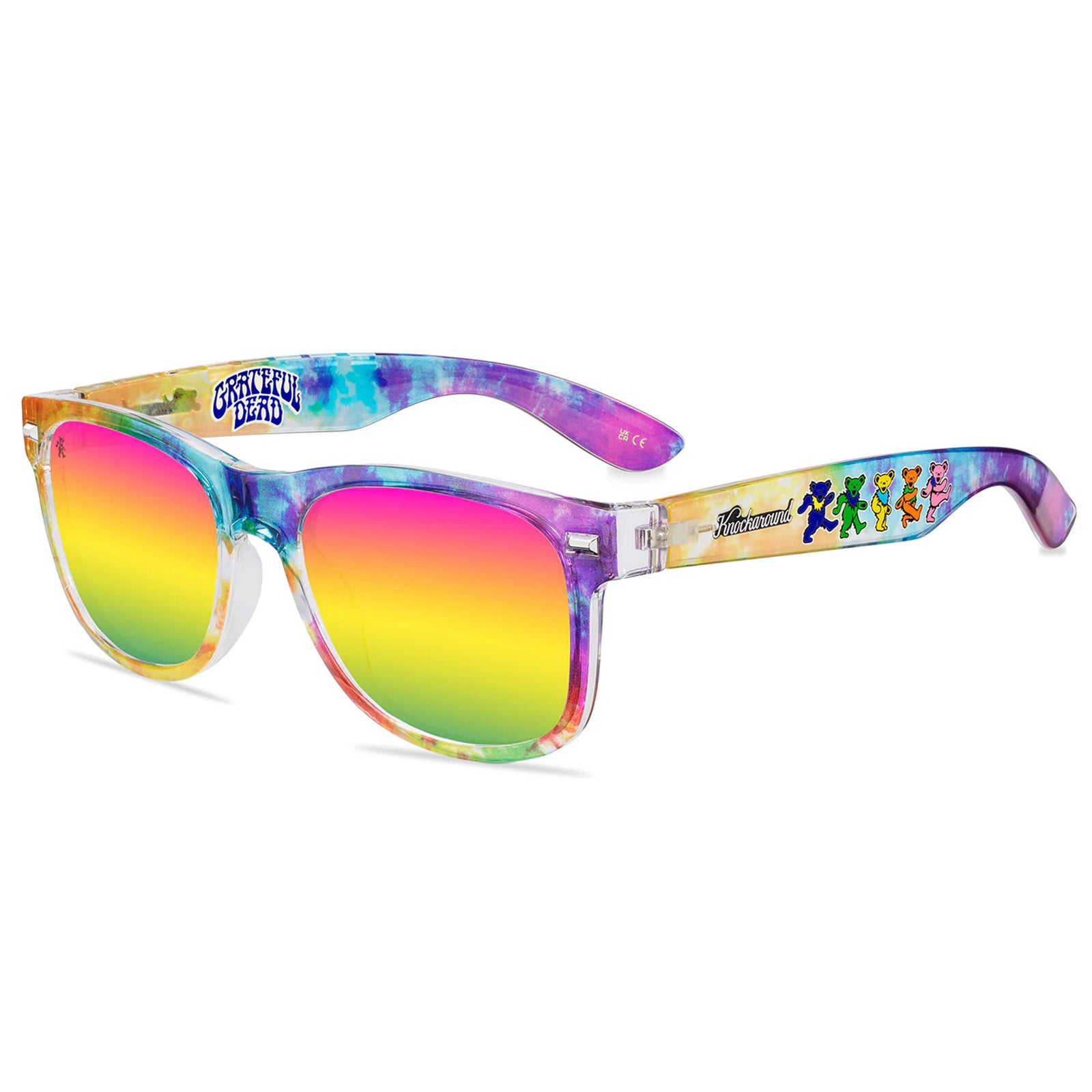 Knockaround Fort Knocks Men's Sunglasses - Grateful Dead Dancing Bears Polarized