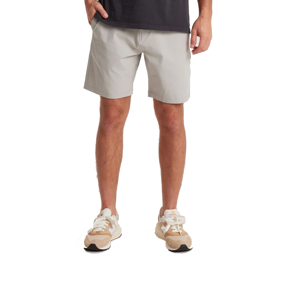 Roark Hytide 18.5" Men's Hybrid Walkshorts - Ghost Grey