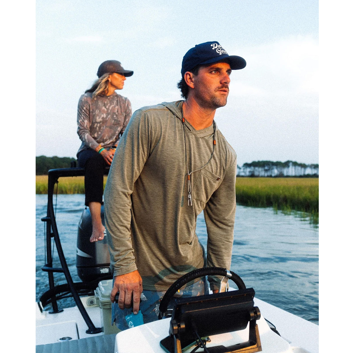 Marsh Wear Buxton HD Men's L/S Hoodie - Grape Leaf Heather
