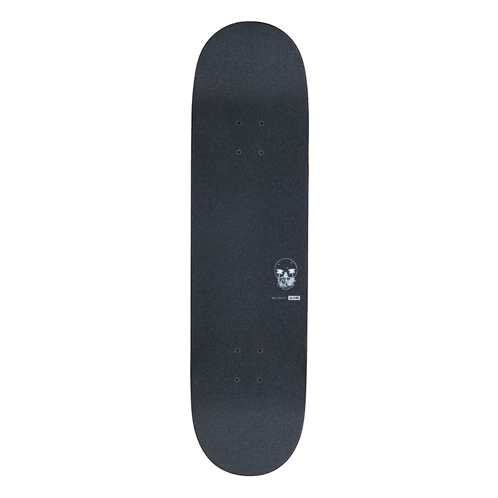 Globe G2 Reflection 8.5" Complete Skateboard - Black/Purple