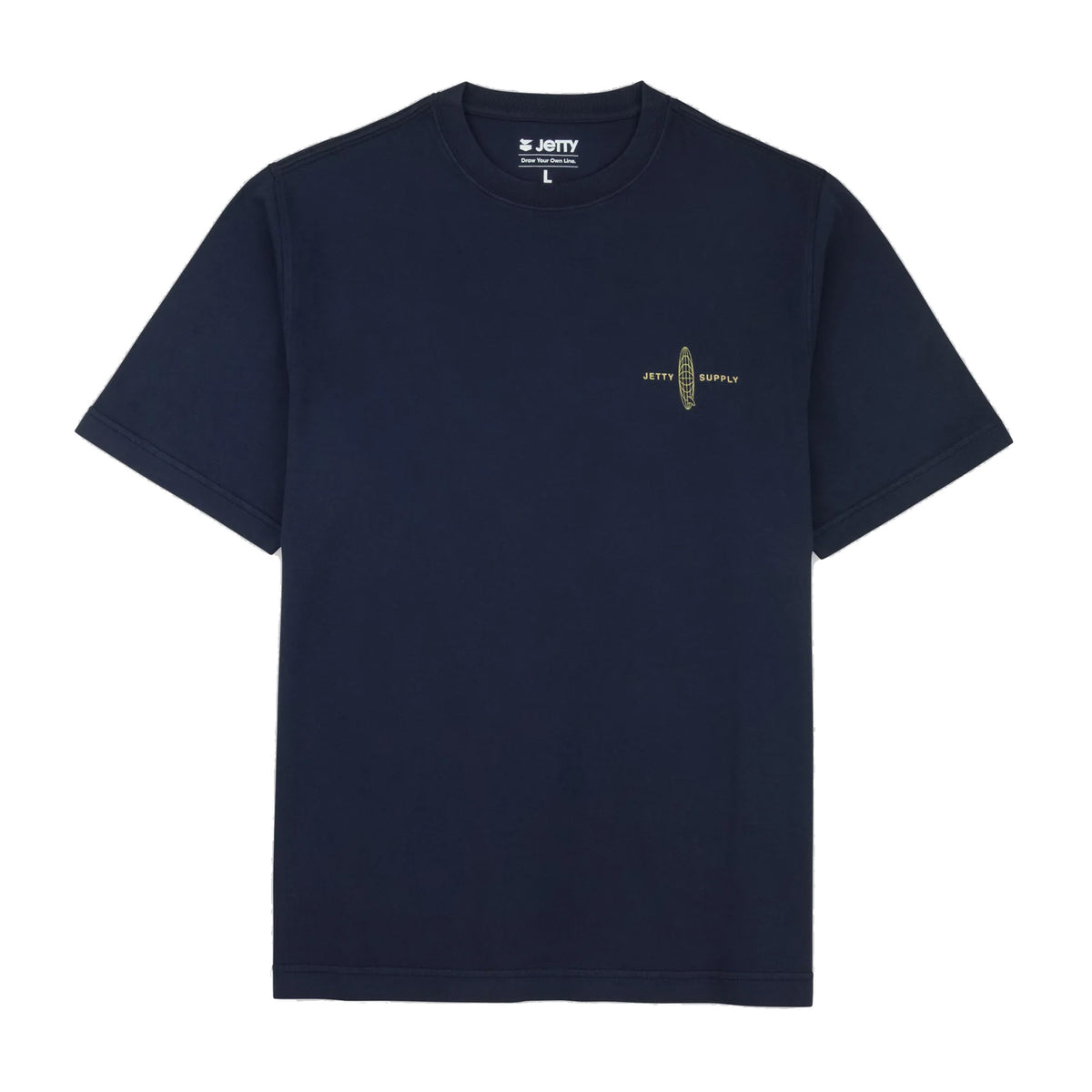 Jetty Globe Men's S/S T-Shirt - Midnight