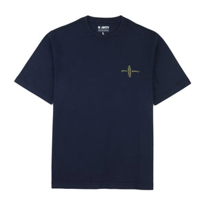 Jetty Globe Men's S/S T-Shirt - Midnight