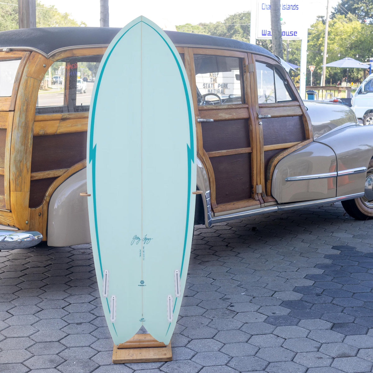 Gerry Lopez Something Fishy Fusion HD 5'10 Surfboard - Futures