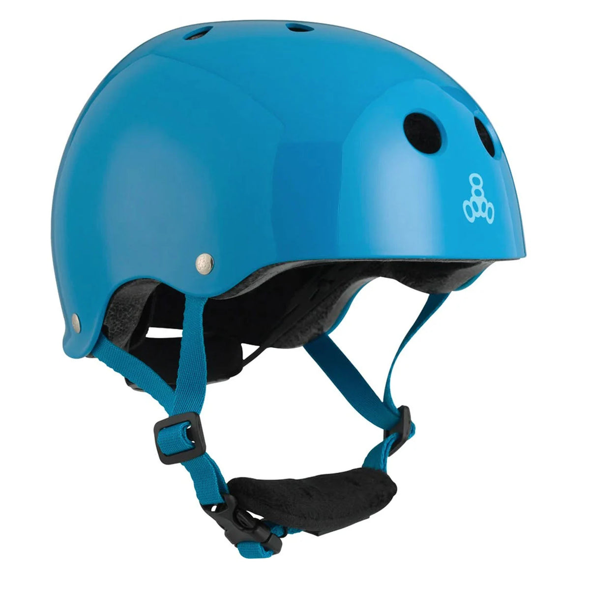 Triple 8 Lil 8 Certified Youth Helmet - Gloss Blue