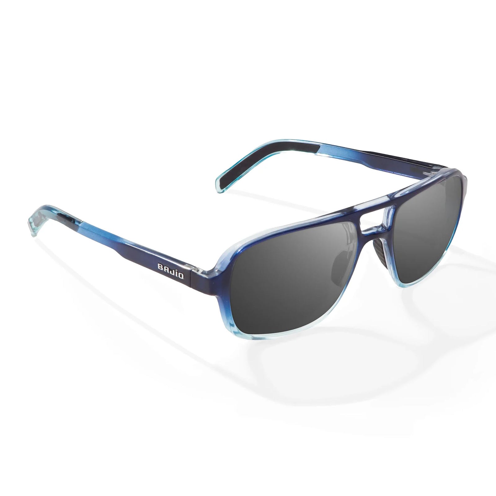 Bajio 12 South Large Women's Sunglasses - Blue Sky Gloss/Grey Polarized