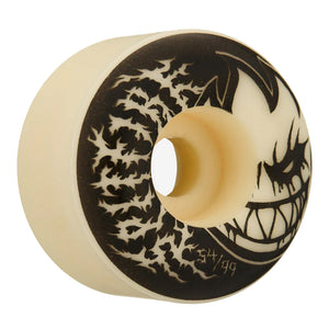 Spitfire F4 99a Deathmask II Bighead Radial Full 54mm Skateboard Wheels - Glow