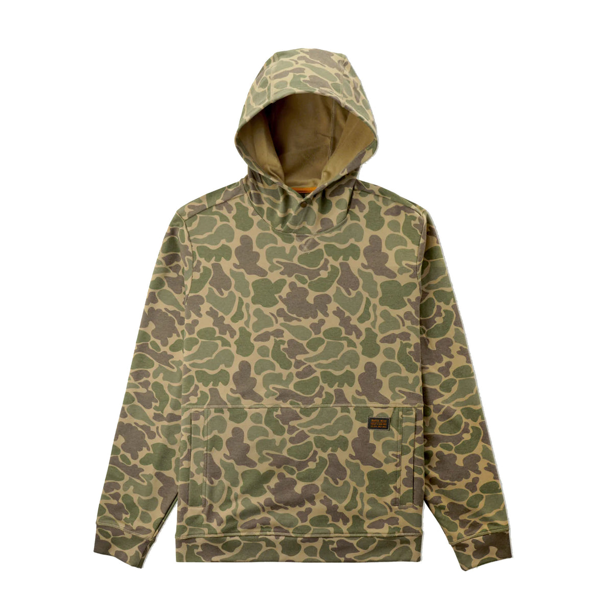 Marsh Wear Fireside Men's L/S Hoodie - Green Mallard Camo