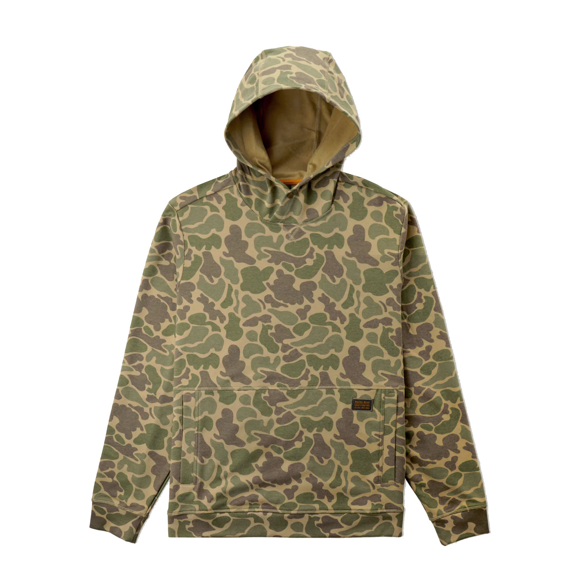 Marsh Wear Fireside Men's L/S Hoodie - Green Mallard Camo