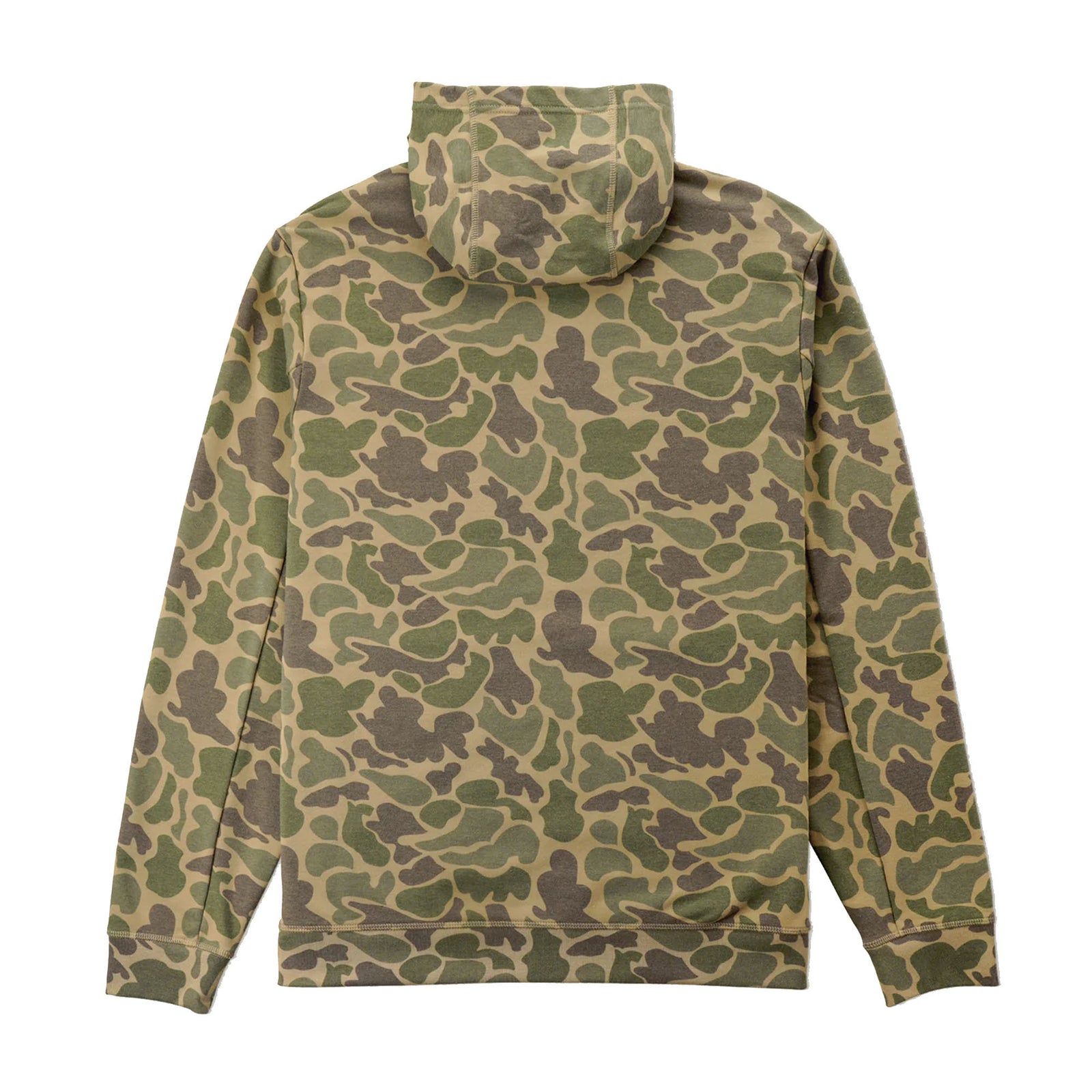 Marsh Wear Fireside Men's L/S Hoodie - Green Mallard Camo