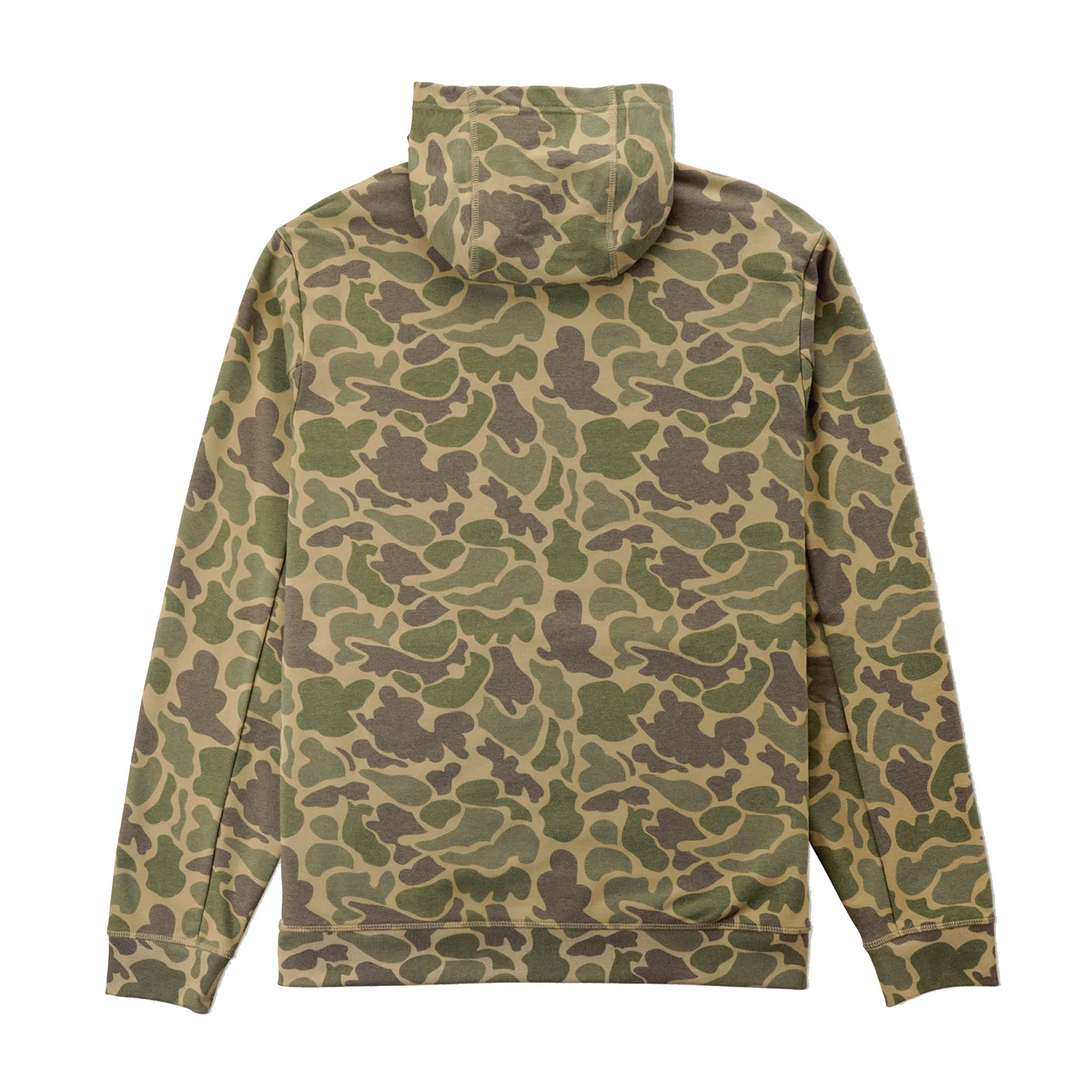 Marsh Wear Fireside Men's L/S Hoodie - Green Mallard Camo