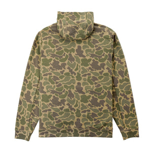 Marsh Wear Fireside Men's L/S Hoodie - Green Mallard Camo