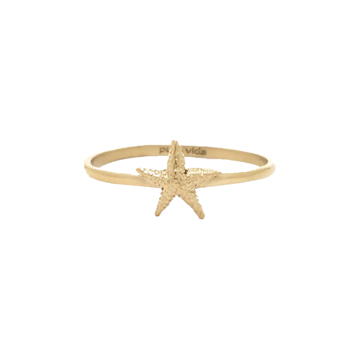 Pura Vida Sea Star 7 Ring - Gold