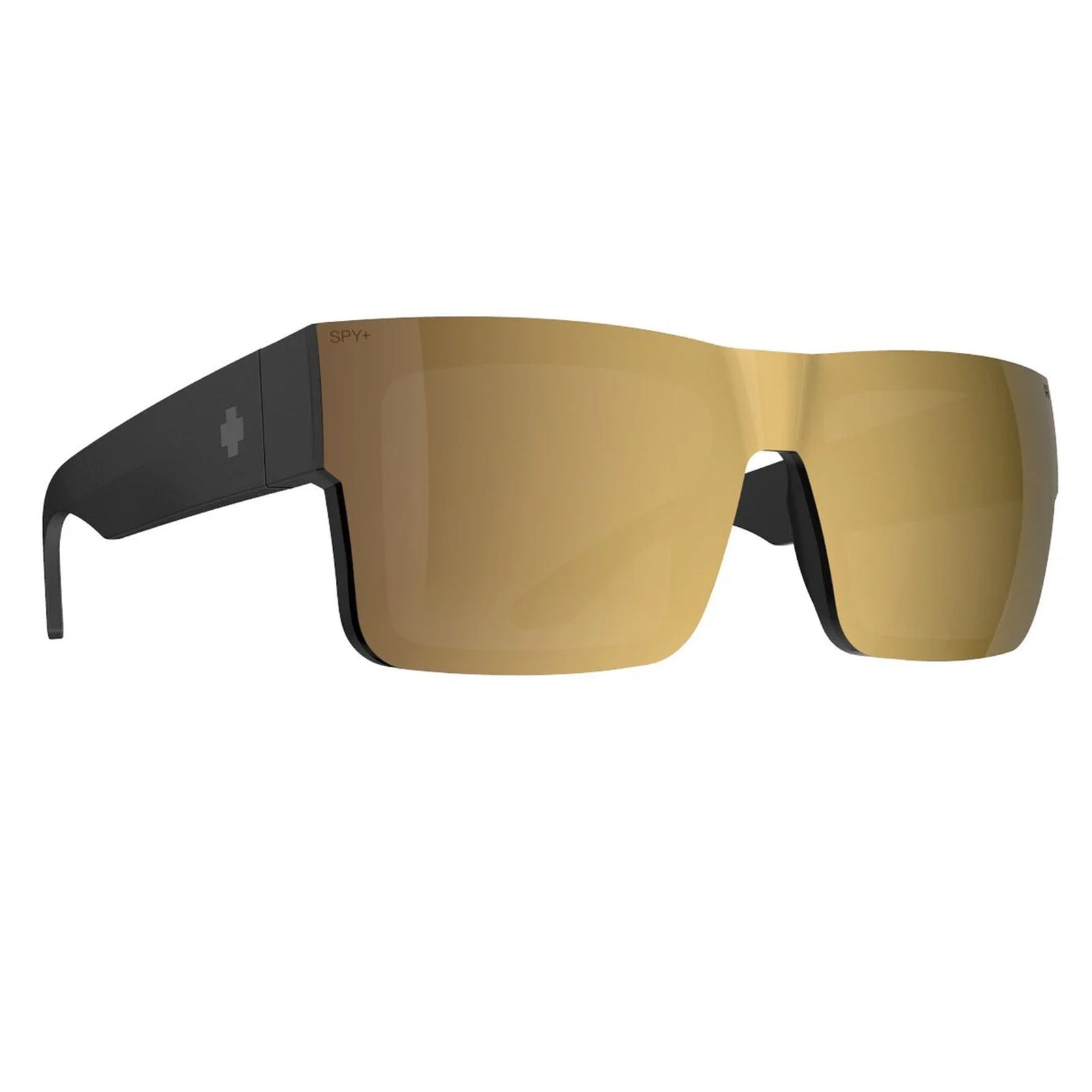 Spy Cyrus Switch Men's Sunglasses - Matte Black/Happy Gray Green & Happy Bronze Gold Mirror