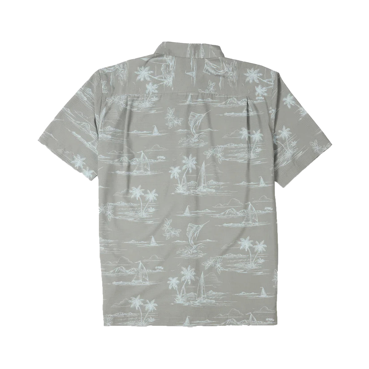 Quiksilver Performance Pack Men's S/S Dress Shirt - Frost Grey
