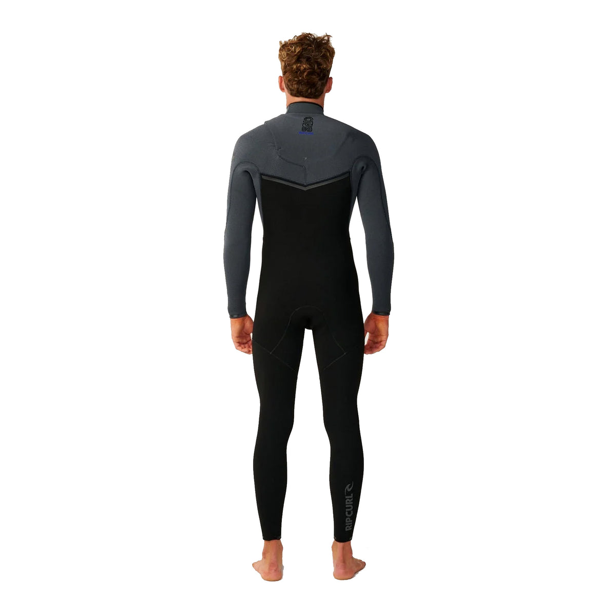 Rip Curl E-Bomb 3/2mm Chest Zip Men's Fullsuit Wetsuit - Charcoal Grey