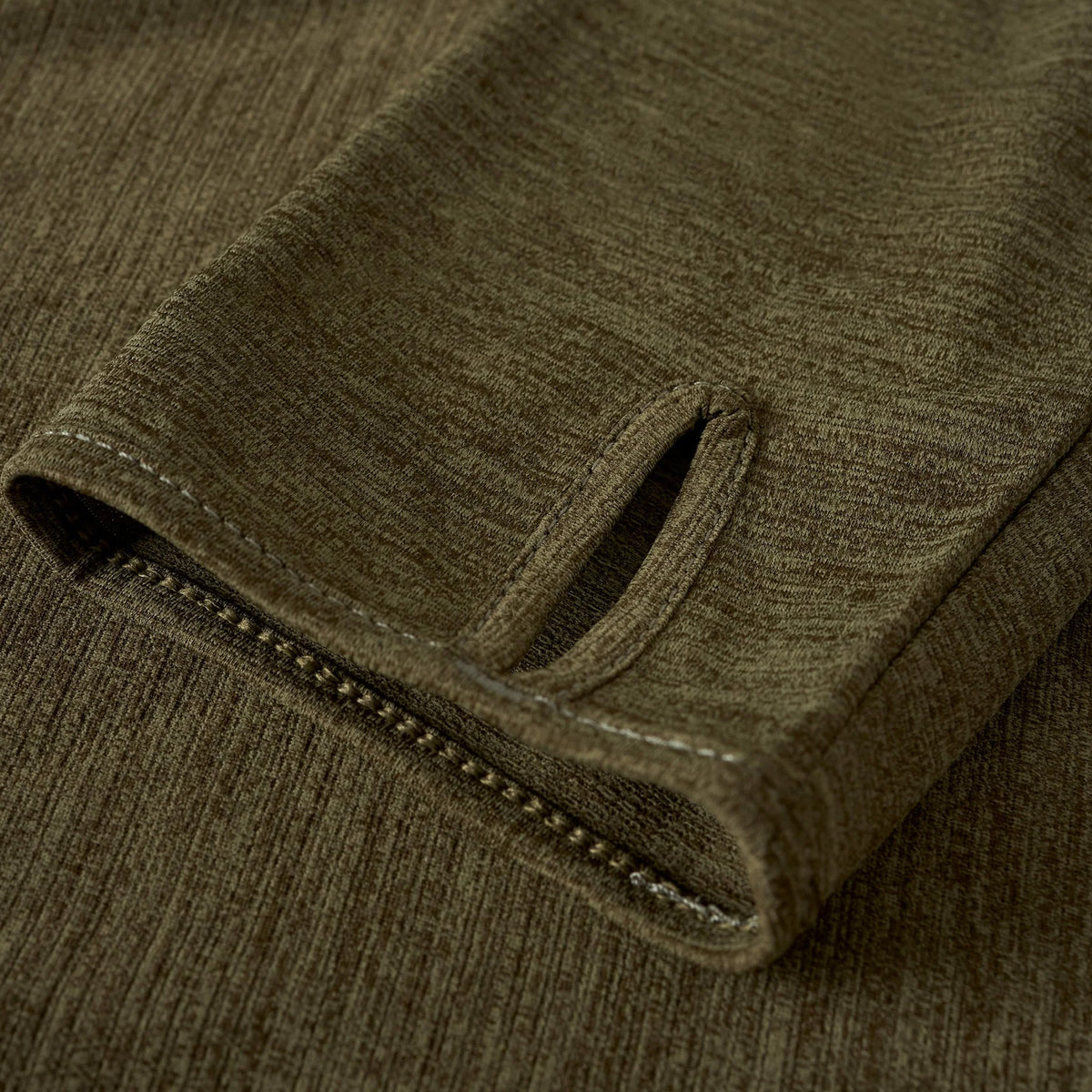 Florence Marine X Airtex Balaclava Hooded Men's L/S Sun Shirt - Heather Burnt Olive