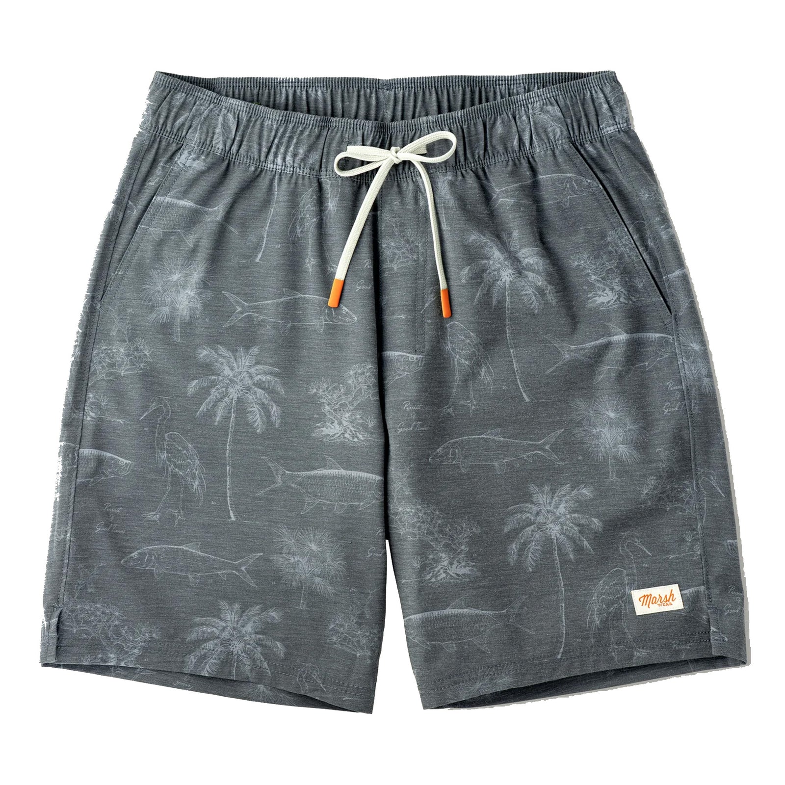 Marsh Wear Fulton Hagood Men's Volley Walkshorts - Graphite