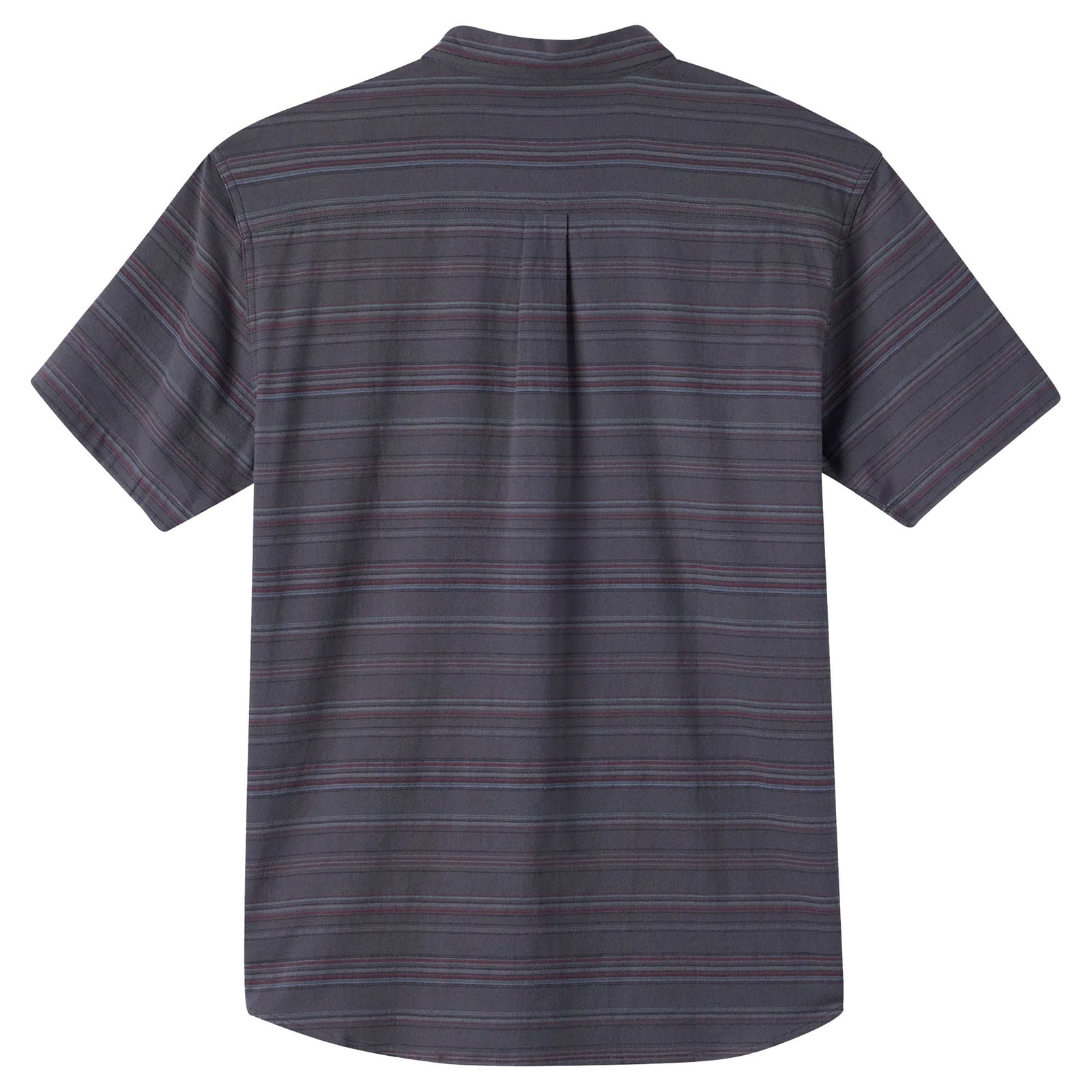 O'Neill Seafaring Stripe Stretch Standard Men's S/S Dress Shirt - Graphite