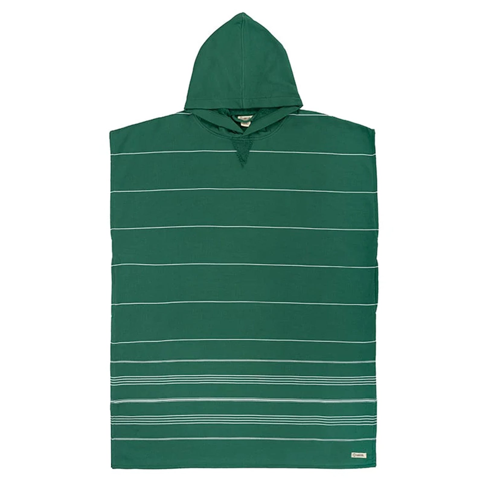 Sand Cloud Classic Stripe Hooded Poncho - Rain Forest